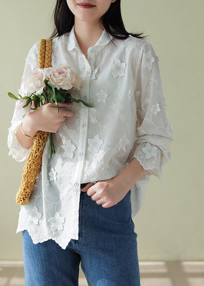 A Vintage Style Shirt with Delicate Timeless Details