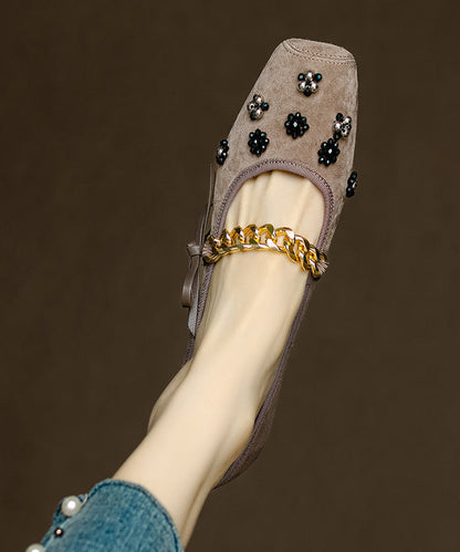 Classic Orthopedic Flats with Timeless Style