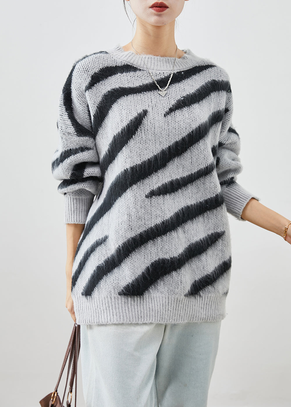 A Vintage Style Sweater with Delicate Timeless Details