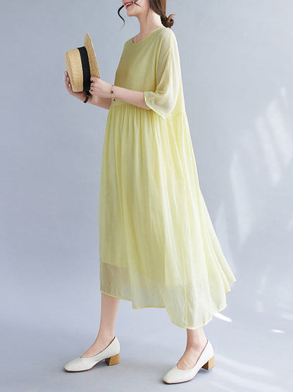 A Vintage Style Dress with Delicate Timeless Details
