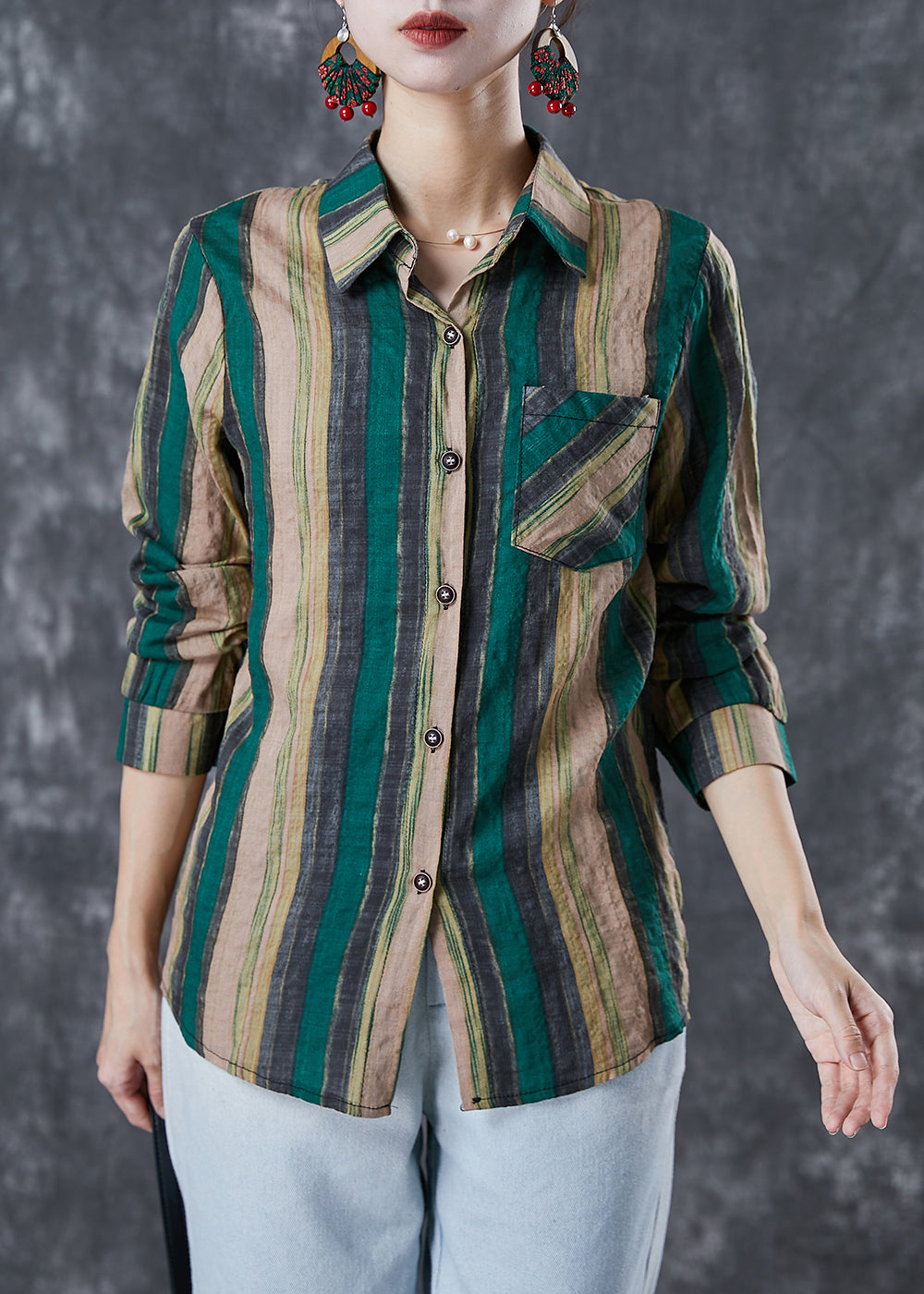 A Vintage Style Shirt with Delicate Timeless Details