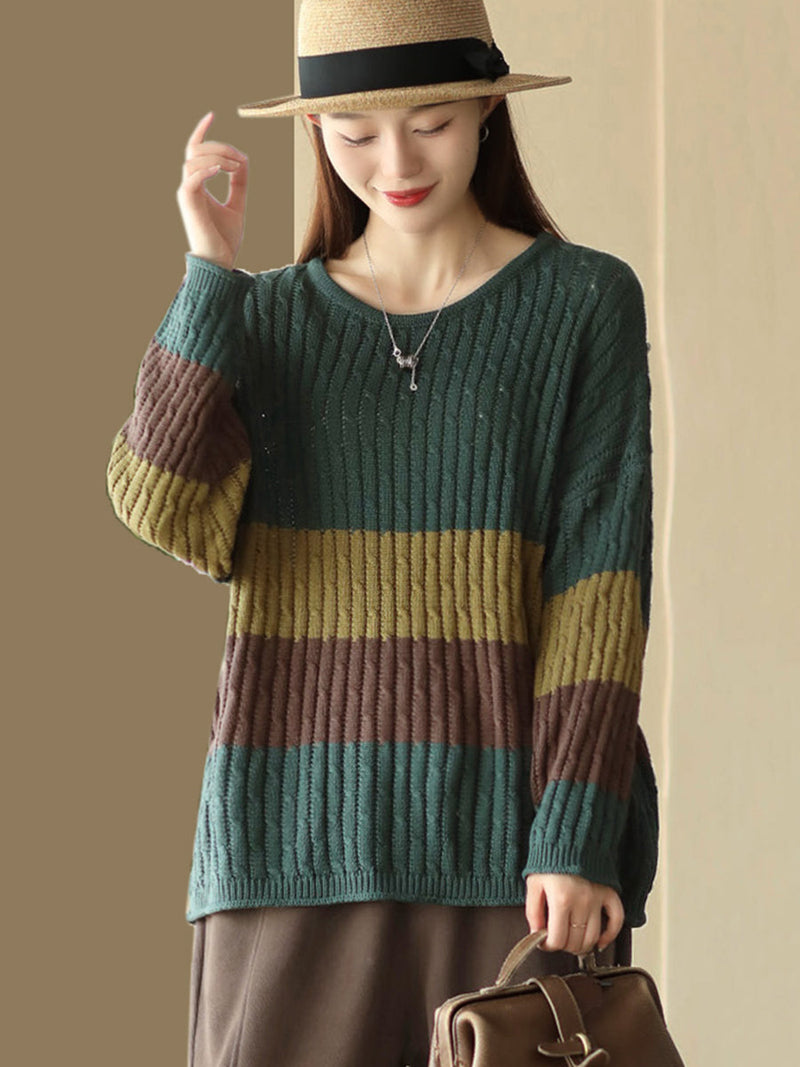 A Vintage Style Sweater with Delicate Timeless Details