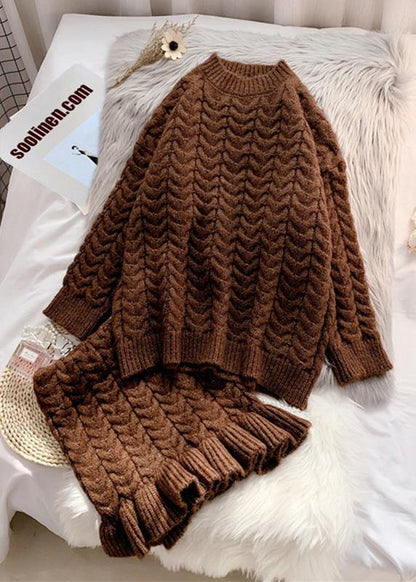 Vintage Inspired Sweater with a Contemporary Edge