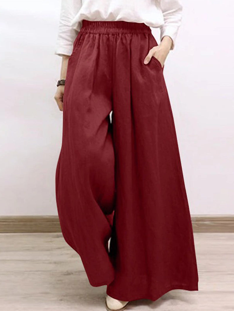 Well Tailored Pants with a Graceful Silhouette
