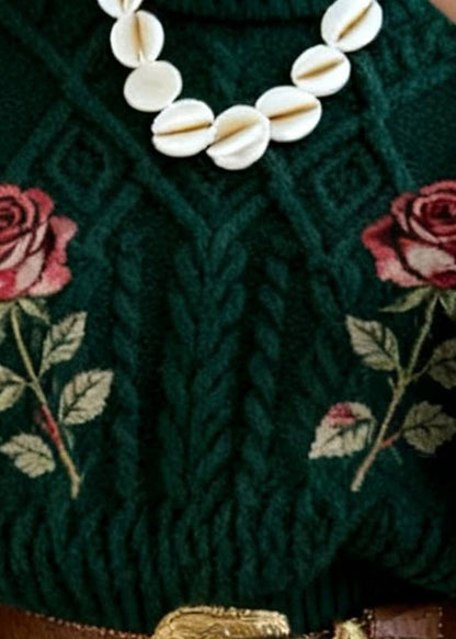 Vintage Inspired Sweater with a Contemporary Edge