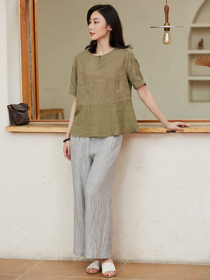 Effortlessly Elegant Pants with a Timeless Design