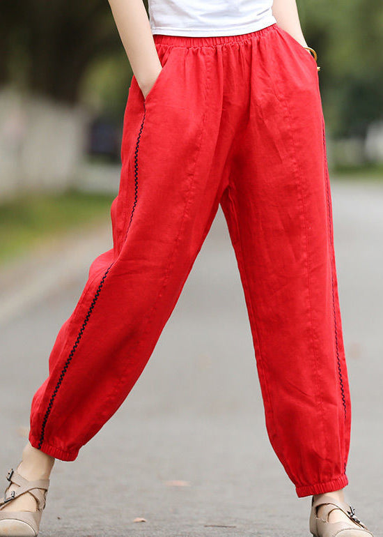 A Vintage Style Pants with Delicate Timeless Details