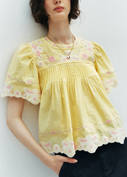 A Vintage Style Shirt with Delicate Timeless Details