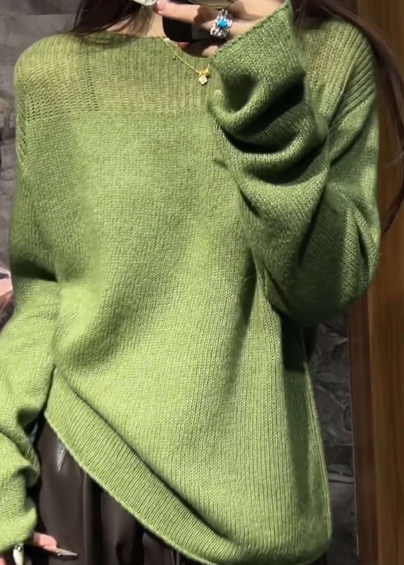 Vintage Inspired Sweater with a Contemporary Edge