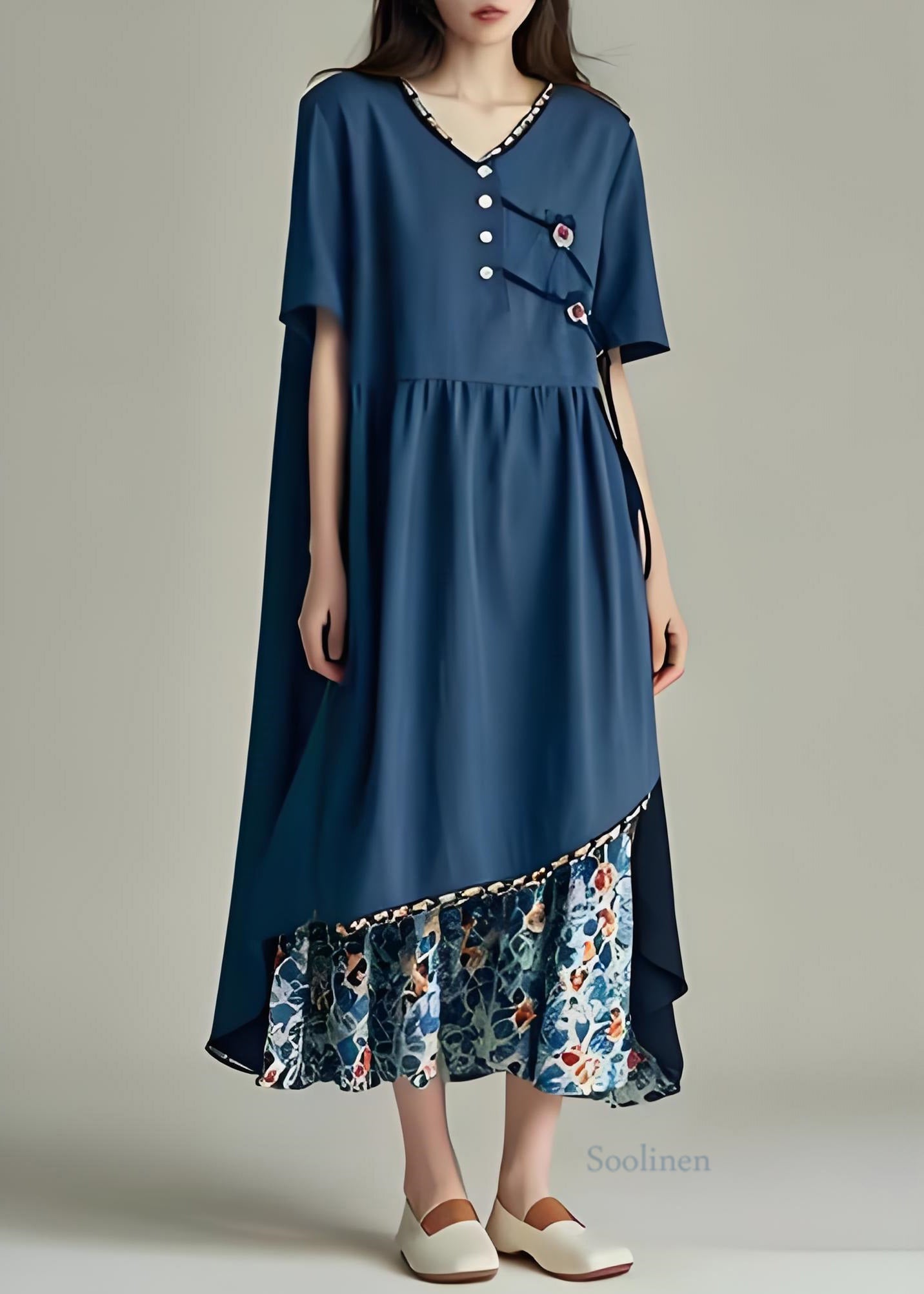 Classic Vintage Dress with a Flattering Fit