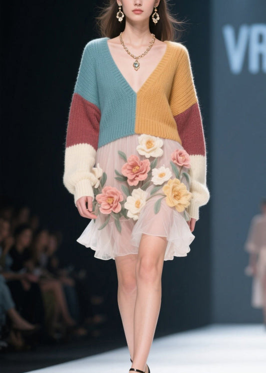 Vintage Inspired Sweater with a Contemporary Edge