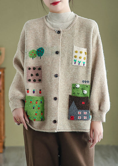 Well Tailored Cardigan with a Graceful Silhouette
