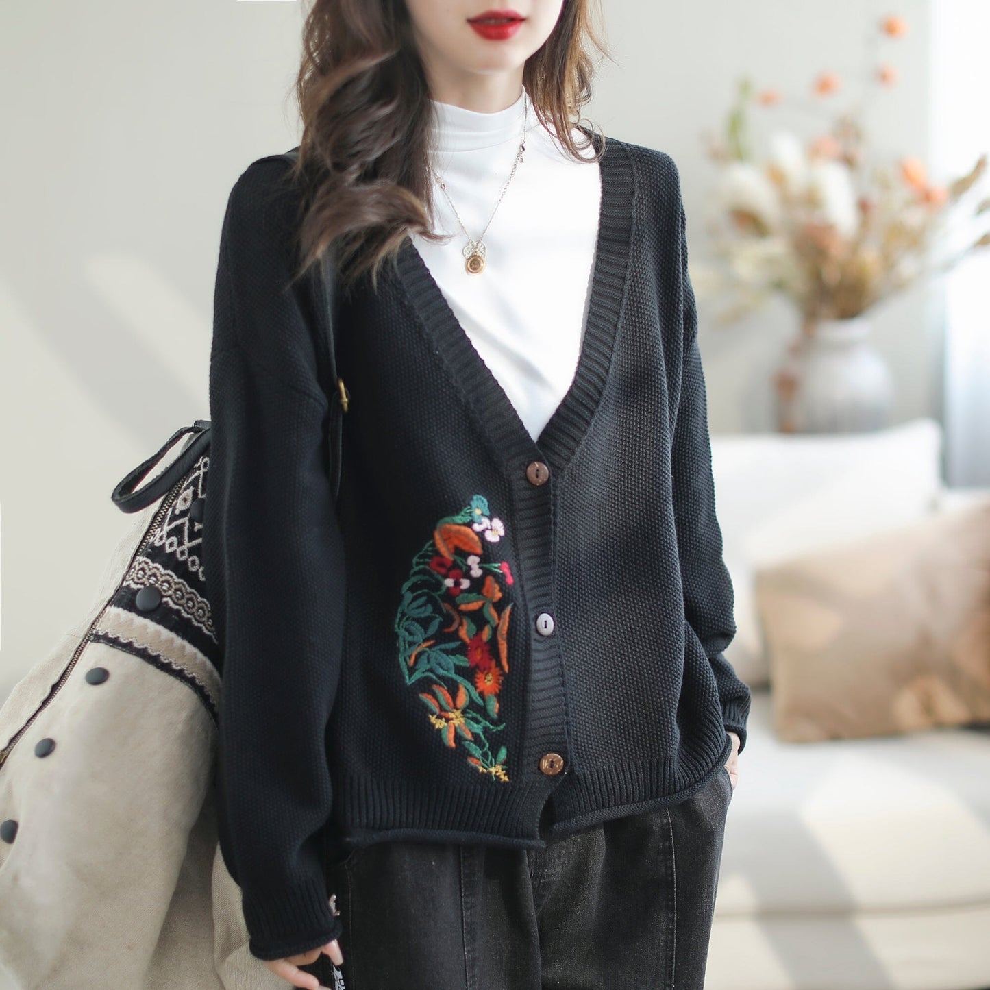 Beautifully Balanced Cardigan with Timeless Character