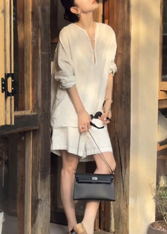 A Vintage Style Shirt with Delicate Timeless Details