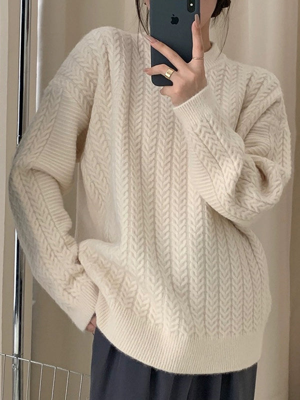 Beautifully Finished Sweater in a Timeless Design