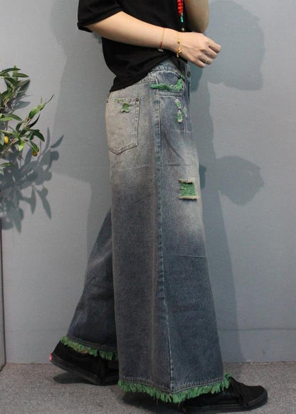 A Vintage Style Pants with Delicate Timeless Details