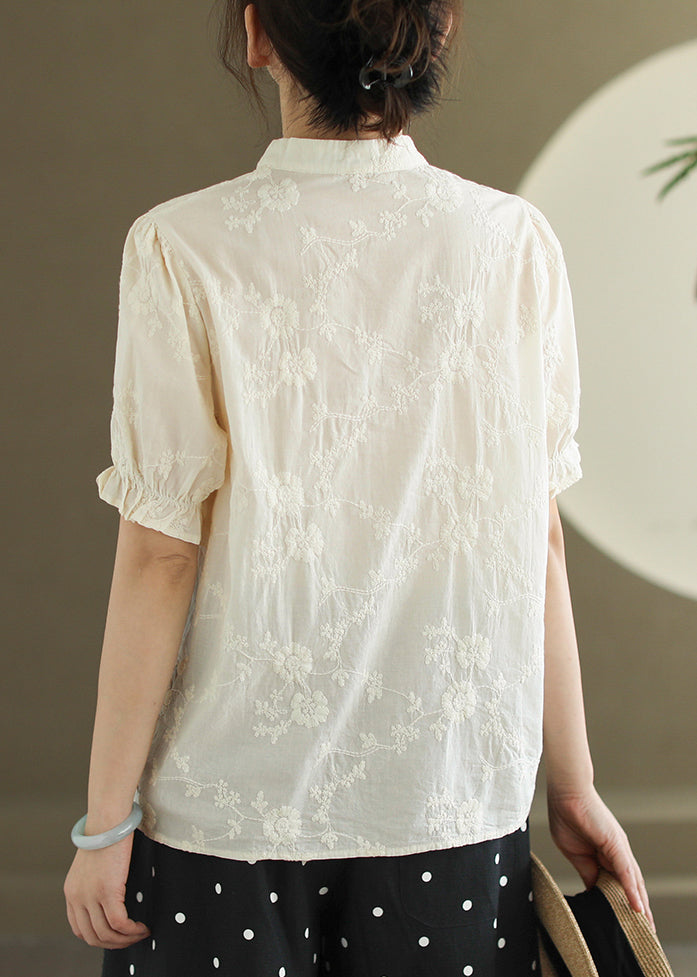 A Vintage Style Shirt with Delicate Timeless Details