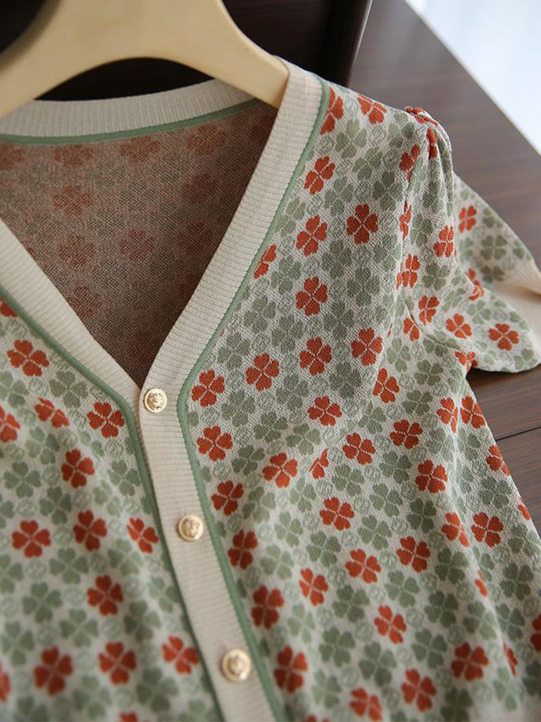 Classic Vintage Cardigan with a Flattering Fit