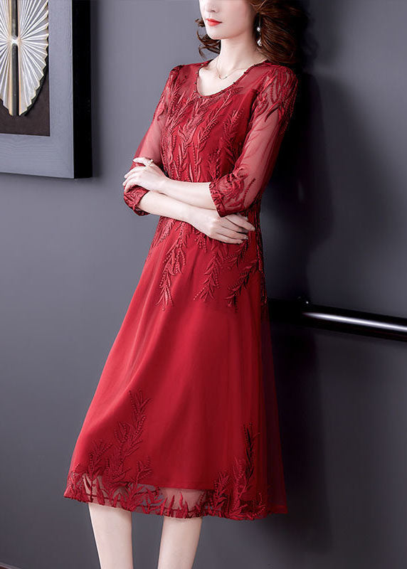 A Vintage Style Dress with Delicate Timeless Details