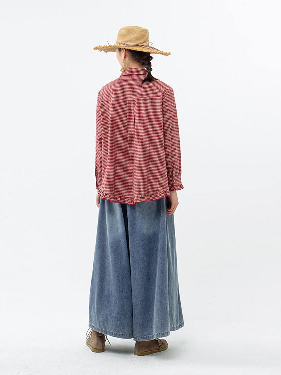 A Vintage Style Shirt with Delicate Timeless Details
