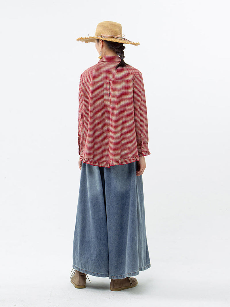 A Vintage Style Shirt with Delicate Timeless Details