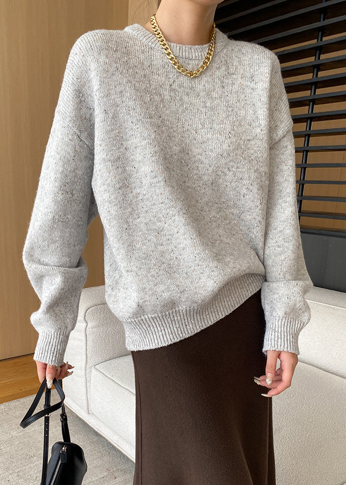 Beautifully Finished Sweater in a Timeless Design