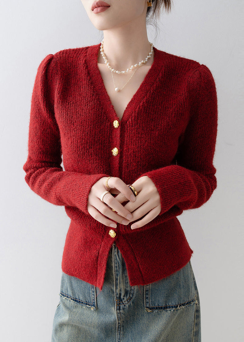 Classic Vintage Cardigan with a Flattering Fit