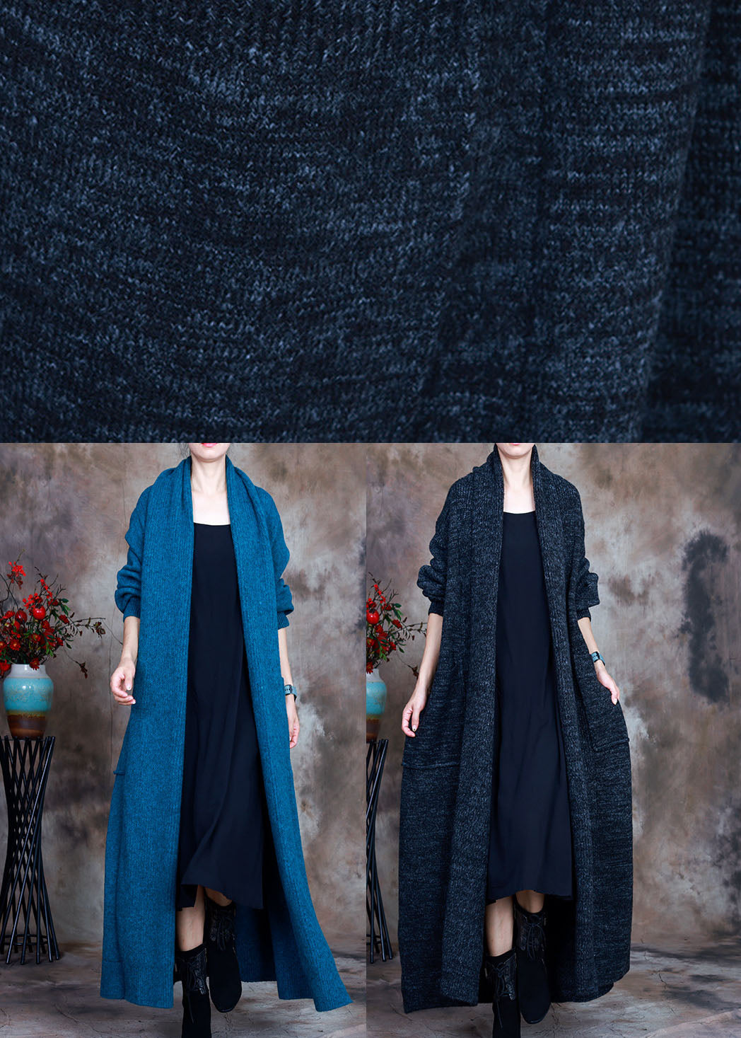 Well Tailored Cardigan with a Graceful Silhouette