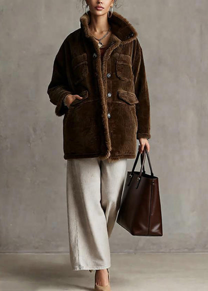A Vintage Style Coat with Delicate Timeless Details