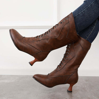 Classic Orthopedic Boots with Timeless Style
