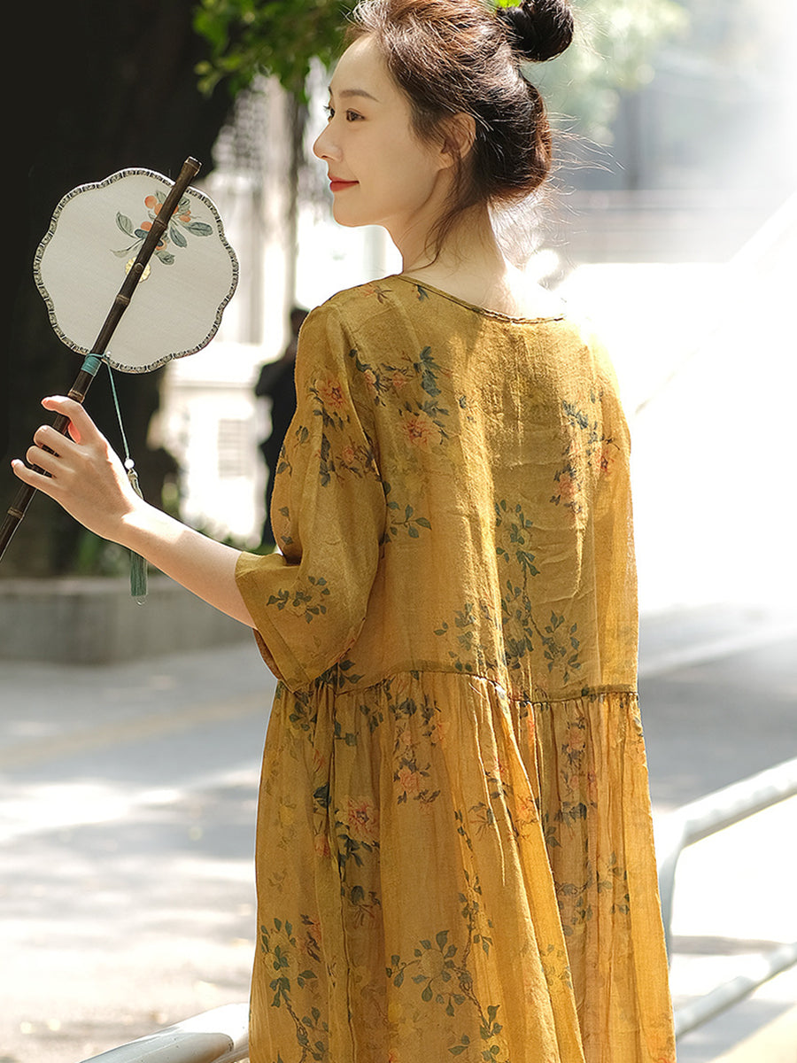 Well Tailored Dress with a Graceful Silhouette