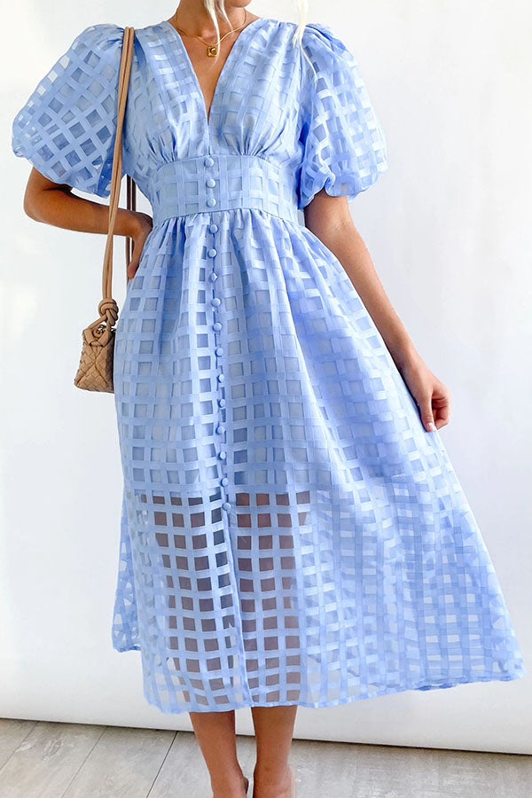 A Vintage Style Dress with Delicate Timeless Details