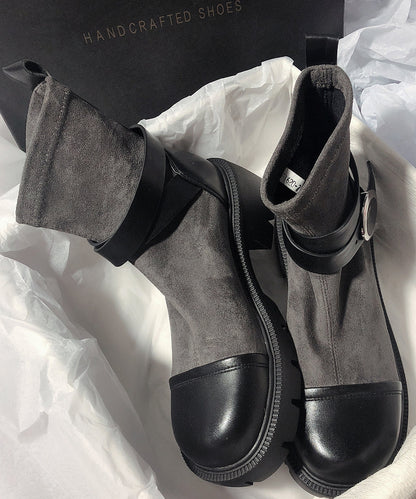 Classic Orthopedic Boots with Timeless Style