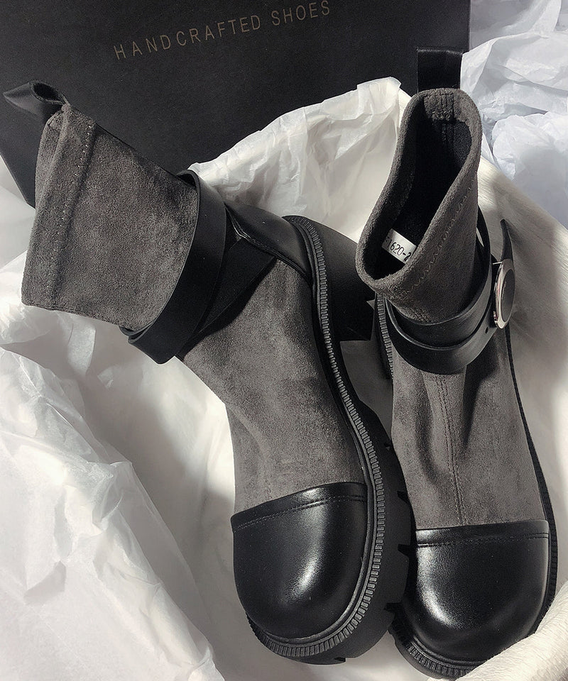 Classic Orthopedic Boots with Timeless Style