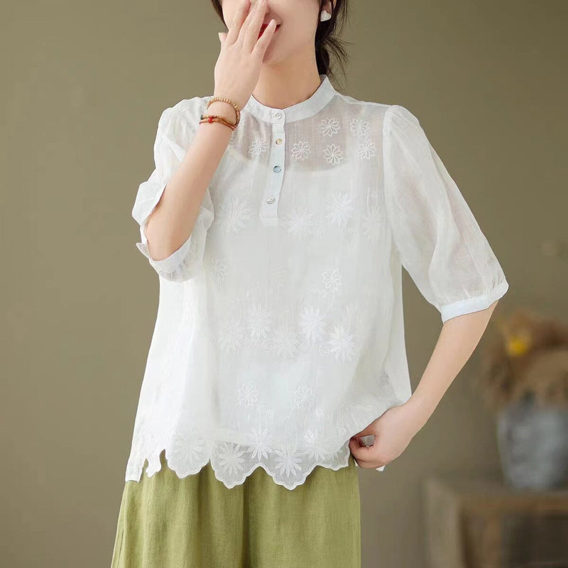 Gracefully Styled Blouse for Any Occasion