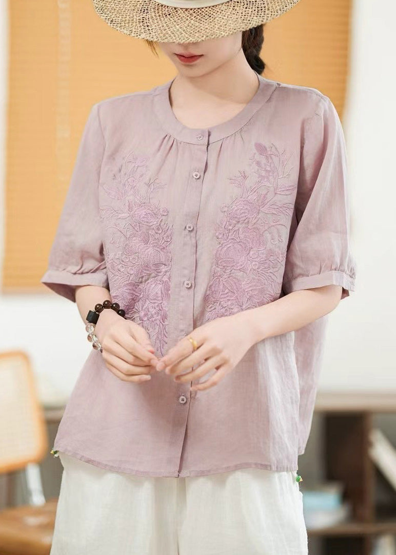 A Vintage Style Shirt with Delicate Timeless Details