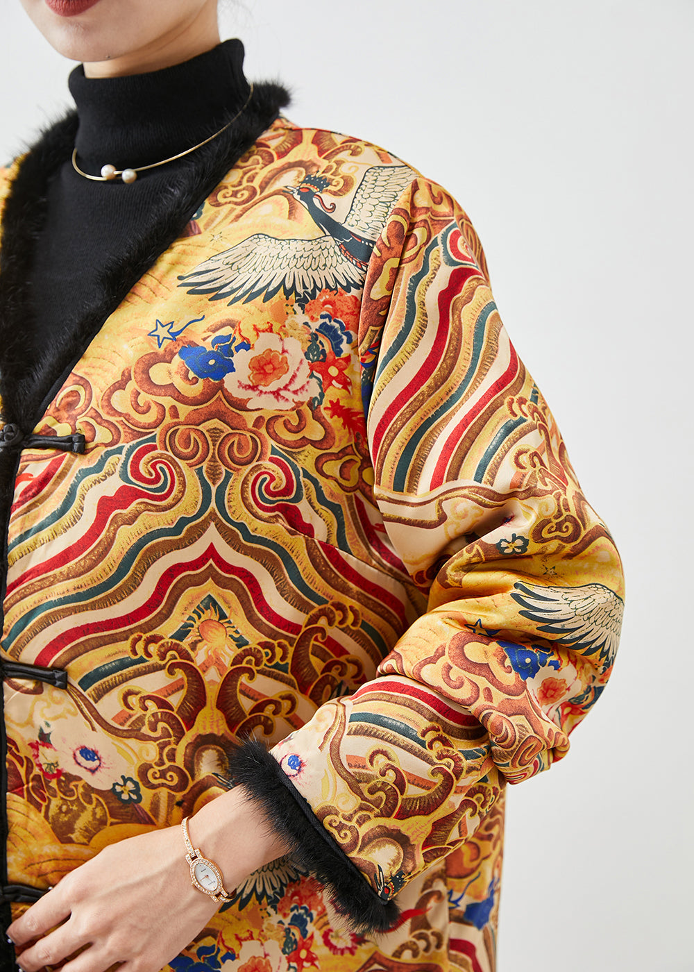 Gracefully Styled Coat for Any Occasion