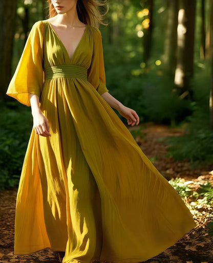 Classic Vintage Dress with a Flattering Fit