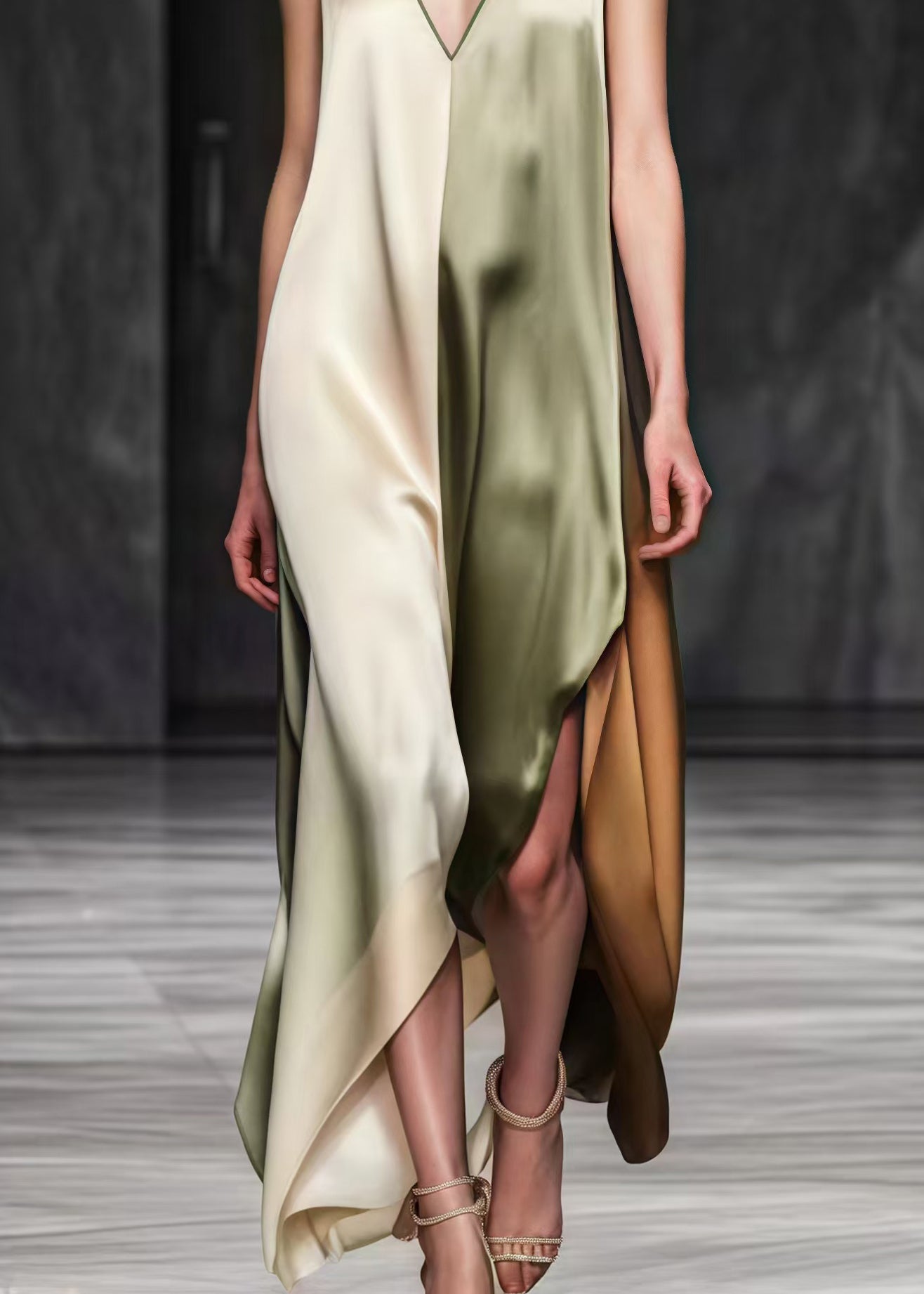 Well Tailored Dress with a Graceful Silhouette