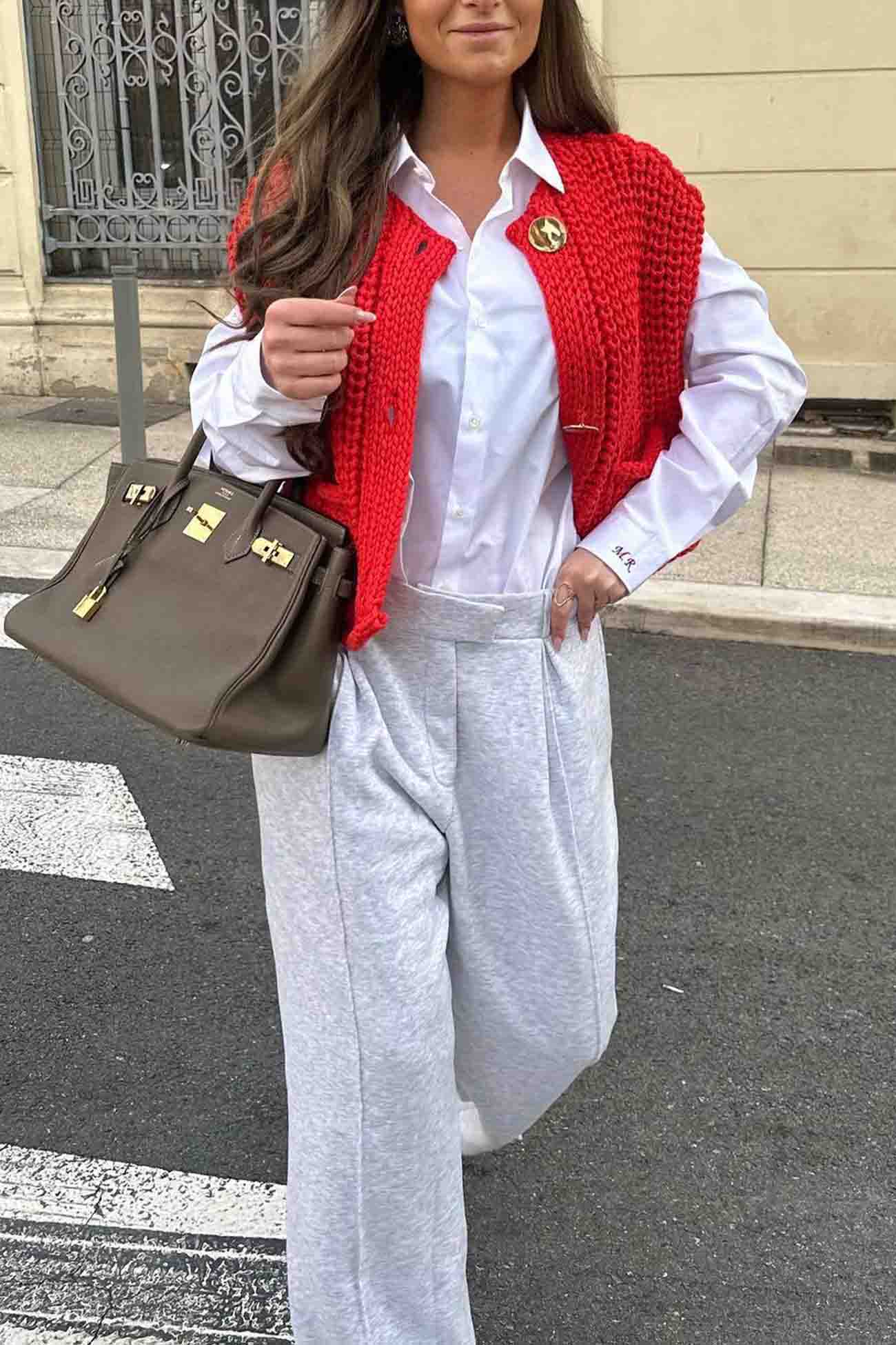 A Vintage Style Cardigan with Delicate Timeless Details
