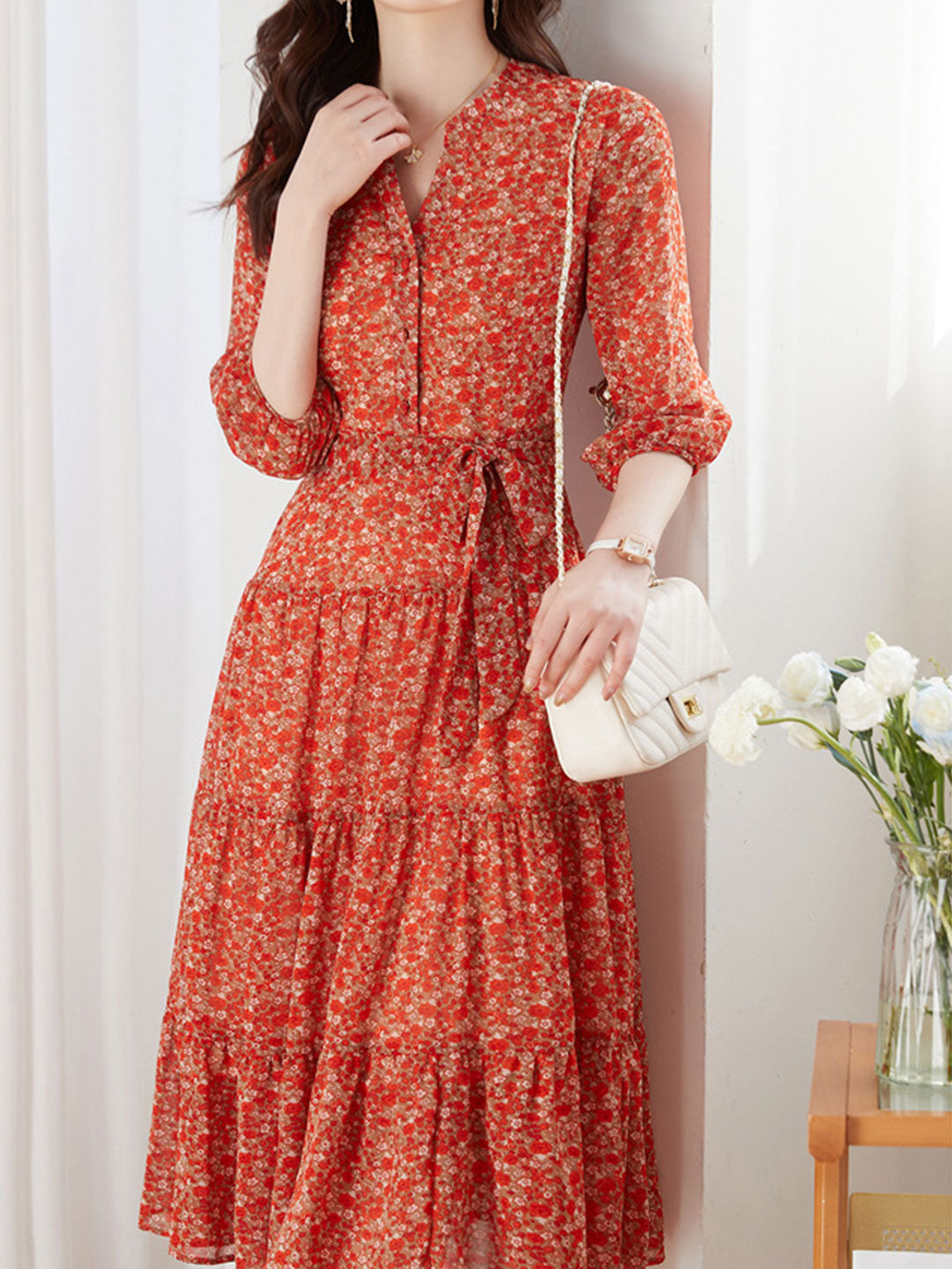 Elegantly Styled Dress for Everyday Wear