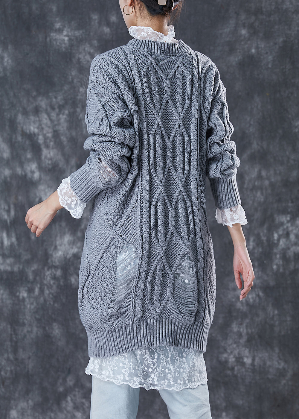 Classic Vintage Sweater with a Flattering Fit