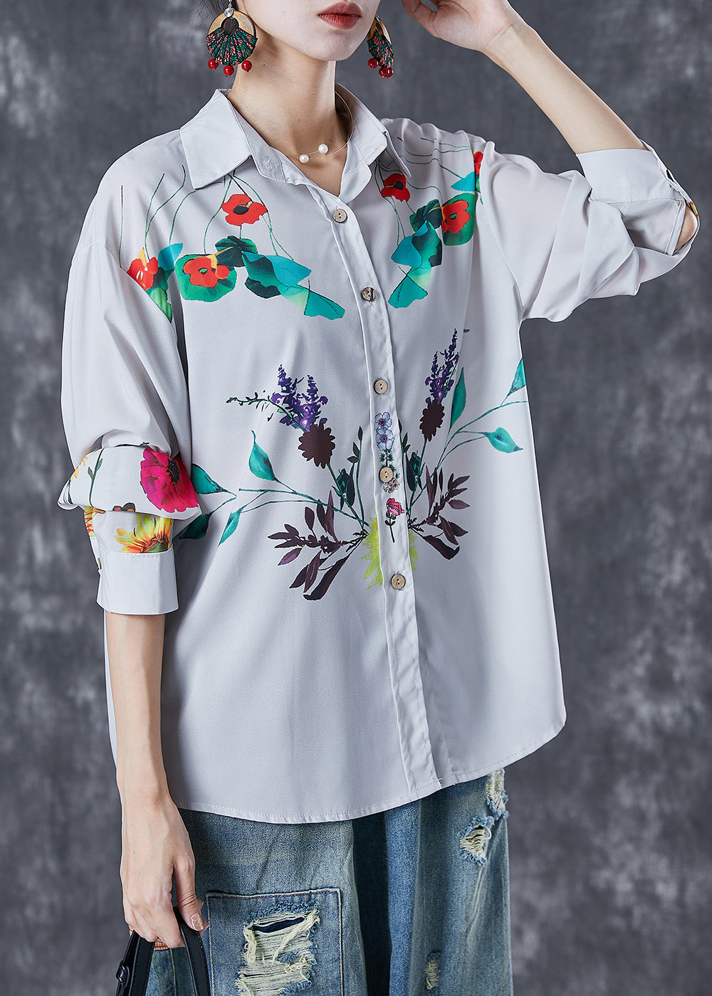 A Vintage Style Shirt with Delicate Timeless Details