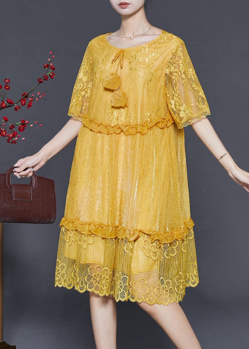 A Vintage Style Dress with Delicate Timeless Details