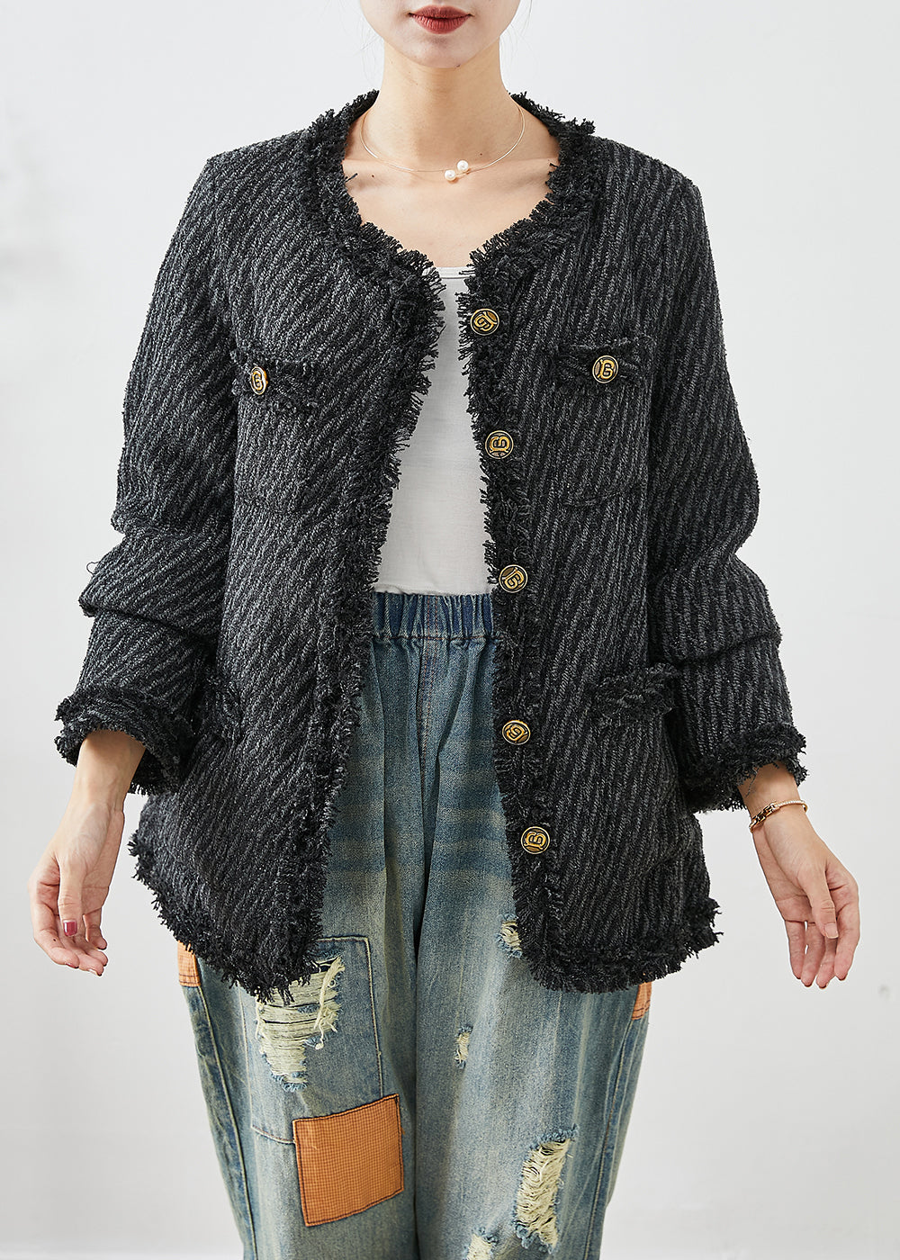 Classic Vintage Jacket with a Flattering Fit