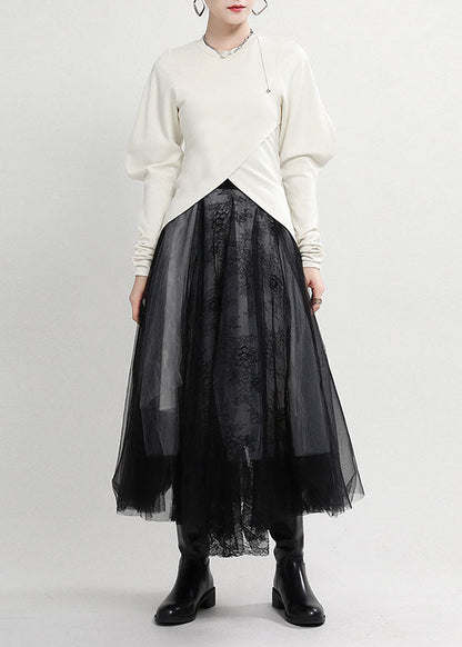 Vintage Inspired Pullover with a Contemporary Edge
