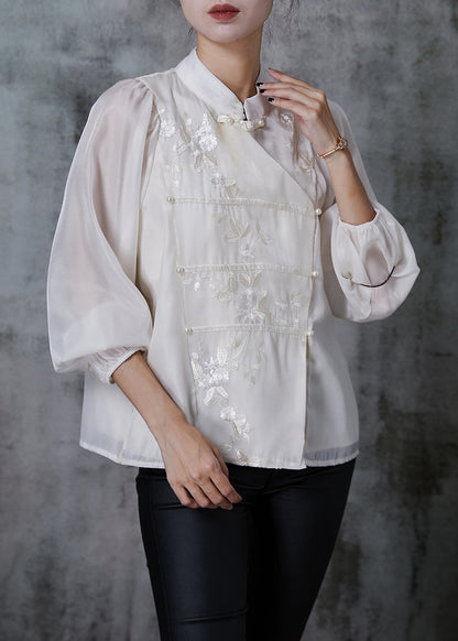 Vintage Inspired Blouse with a Contemporary Edge