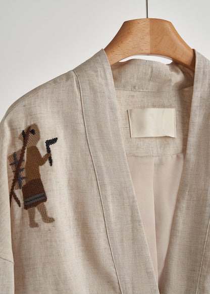 A Vintage Style Coat with Delicate Timeless Details