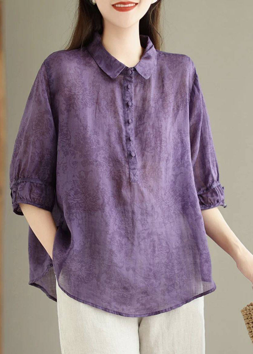 A Vintage Style Shirt with Delicate Timeless Details