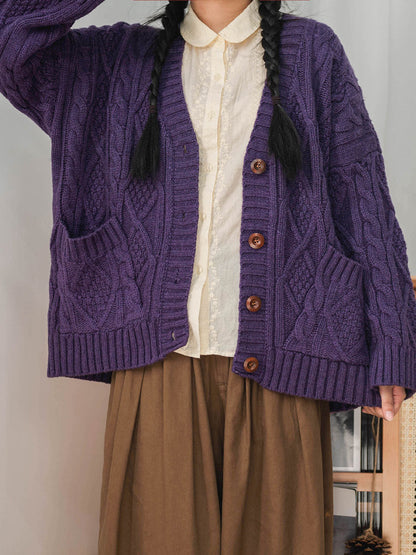 Vintage Inspired Cardigan with a Contemporary Edge